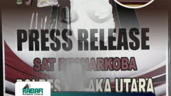 Satresnarkoba Polres Kolut Sita 90 Gram Sabu dari Oknum PNS