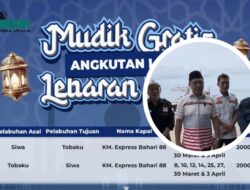 Sekda Kolaka Utara Lepas Keberangkatan Perdana Mudik Gratis Lebaran 2026