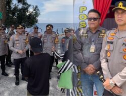 Kapolres Kolut Tinjau Pelabuhan Tobaku di Momen Mudik Lebaran Tahun 2026