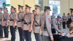 Polres Kolaka Utara Gelar Sertijab Kabag Ops hingga Kapolsek, AKBP R. Todoan A. Gultom Pimpin Upacara