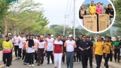 Ratusan Warga Kolaka Utara Antusias Ikuti Jalan Santai di Momen Perayaan HUT Bhayangkara ke-80