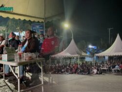 Kemeriahan Nobar Piala Dunia 2026 di Kolaka Utara, Ratusan Warga Padati Bundaran Suawindu Lasusua