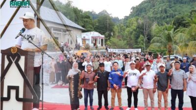 Mengusung Tagline “2026 Tahunnya Anak Muda”, Kemah Rakyat di Desa Woitombo Resmi Dibuka
