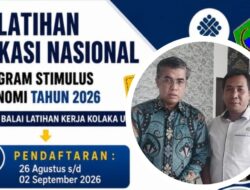 UPTD BLK Kolaka Utara Buka Pendaftaran Pelatihan Vokasi Nasional Reguler 1 Tahun 2026